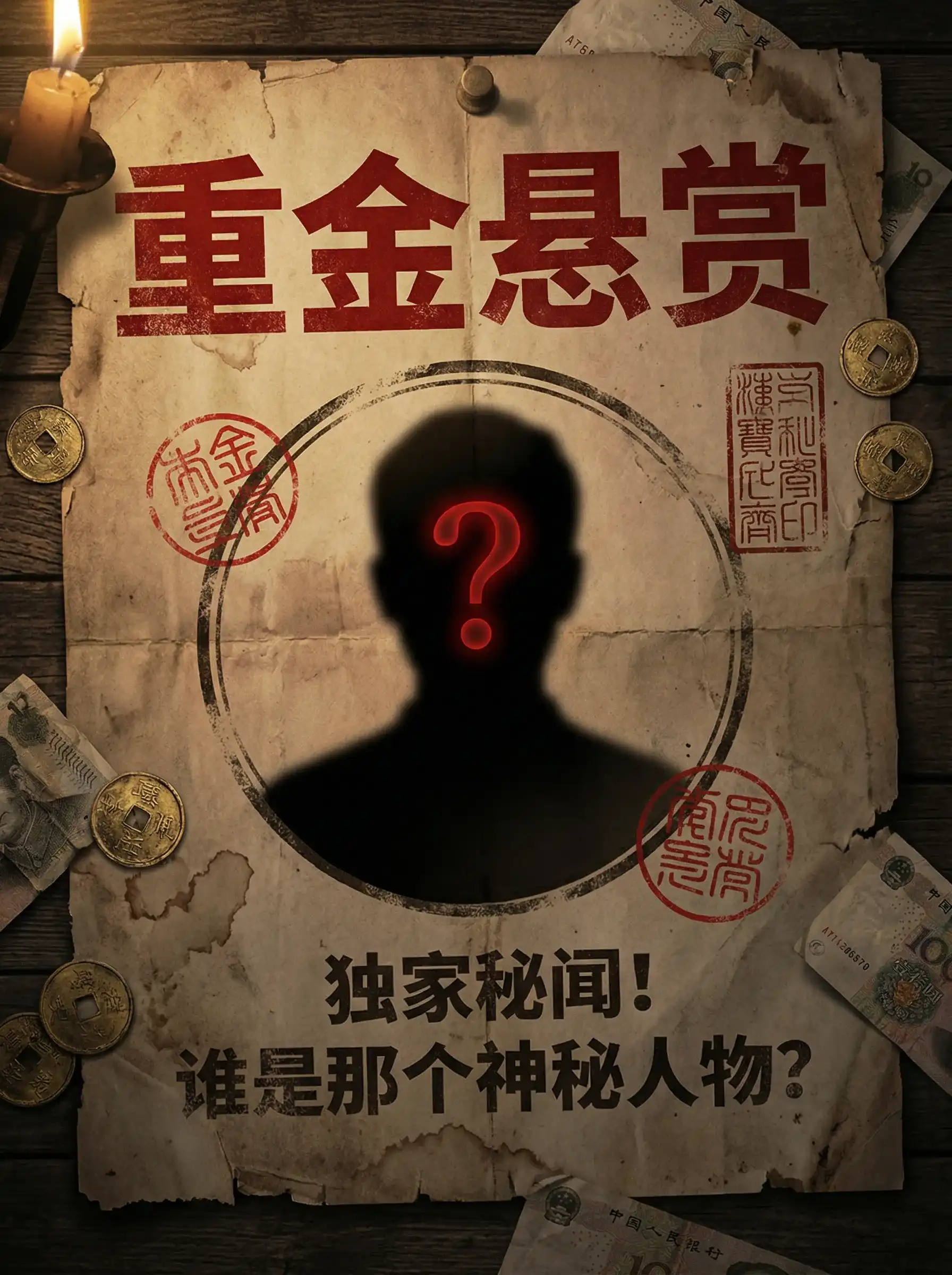幻影娱乐 - 重金悬赏线索征集令